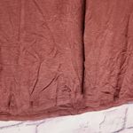 Anthropologie DOLAN DUSTY MAUVE ROSE TEXTURED NECKLINE V NECK RAGLAN BLOUSE XXS Photo 7