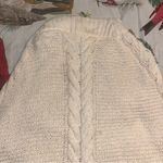 Draper James  Cable Sweater Cape Poncho M/L Photo 10