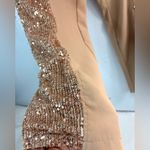 Calista M Sequin Embellished Golden Tan Joggers Size M Photo 5