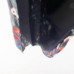 Alice + Olivia Roe Tie Front Mini Slip Dress in Botanical Ditsy Photo 6