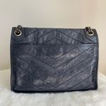 YSL Niki Medium Chain Bag- Navy Photo 1