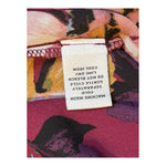 Emma & Michele Floral Print Long Sleeve Dress V Neck Burgundy Size Large Photo 7