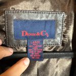 American Vintage Vtg dark chocolate brown leather jacket Photo 2