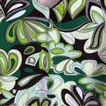 New Directions Y2K Green and Black Floral Tank Top Size XL Photo 7