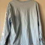 Carhartt Women’s Light Blue Long-Sleeve T-Shirt Size Small Photo 3