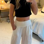 Elan Linen Wide Leg Pants Photo 0