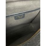 CELINE  Nano Luggage Black Leather Wing-Side Mini Handheld Crossbody Handbag Photo 9