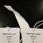 Avocado ๐๐ Serenity Shred Long Sleeve Top + Leggings Set Black Medium M NWT Photo 14