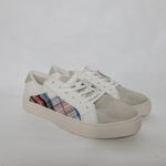 American Eagle  Outfitters Sneakers Womens 8 Red White Blue Plaid Shoes Fashion Photo 1