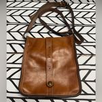 Patricia Nash  Venezia Brown Leather Crossbody Bag Photo 0