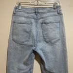 CAbi Size 6 Higher Straight Leg Jeans Light Wash High Rise 5883 Photo 6