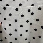 The Great Jones White Polka Dot Ruffle Sleeve Dress Size Large $250 Photo 7