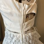 Selfie Leslie NEW  TAURUS FLORAL EMBROIDERY & RUFFLE TRIM DRESS Size US:SM Photo 7