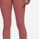 Nike  Yoga ‎ Pink High-Waisted Leggings Size M Photo 0