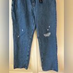 Pretty Little Thing  Tall Women’s NWT Mid Rise Distressed‎ Denim Jeans Size 10 Photo 7