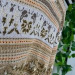 Liz Claiborne Vintage VTG  Metallic Fair Isle Sweater size L Large Photo 7