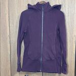 Lululemon  Hooded Radiant Jacket Cassis Sz8 Photo 1