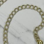 Chico's Vintage Chunky Animal Print Gold Tone Chain Link Belt OS β¨ Photo 13