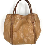 Tod's Womens Cowhide Calf Leather Shade Shopping Media Shoulder Tote Bag Brown Photo 0
