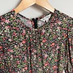 Miss Selfridge Cluster Floral Print Mini Tea Dress Size US 2 Photo 6