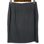 Ann Taylor Gray Silk Pencil Knee Length Skirt 2 Photo 1