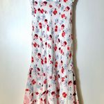 Ann Taylor  Slip Floral Midi Silk Dress Photo 2