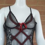 Frederick's of Hollywood  Lace Bodysuit Lingerie SIZE L 7️⃣9️⃣ Photo 1