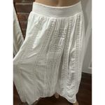 Anthropologie Women’s  Maeve Boho Cottagecore Crochet Cotton Maxi Skirt S… Photo 3