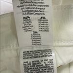 MOTHER The Mid Rise Dazzler Ankle Fray Women's White Jeans Size 31 Photo 12