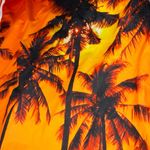 Amazon Vibrant Palm Print Swim Coverup Photo 3