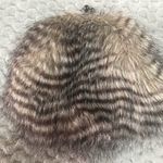 Chico's Chico’s Elegant Gray Fax Chain Fur Shoulder Bag Photo 3