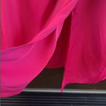 Banana Republic NWT  Tie Neck
Sleeveless Sheath Midi Dress Fuchsia size 0 Photo 6