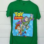 Disney  Adult Small Green Toy Story Tee Photo 0