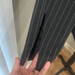 Pretty Little Thing Black and White Pinstripe Blazer Photo 2