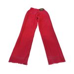 Vtg Lawman Womens Size 7 Superior Fit Western High Rise Red Denim Straight Jeans Photo 4