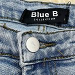 Buckle Blue B Light Wash Distressed High Waist Skinny Jeans L Photo 3