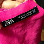 ZARA pink satin Halter Top Medium Photo 3