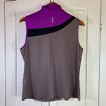 Jamie Sadock Womens L Golf Top Sleeveless Athletic Purple Gray Size L Photo 1
