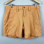 Jag jeans  Shorts 10 Orange Relaxed Fit‎ Pockets Stretch Mid Rise 6" Inseam Photo 0
