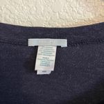 Eberjay Eberjey Navy Blue Long Sleeve Slouchy Tee Shirt Top Photo 4