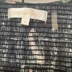 Love Shack Fancy $495 Violet Dress Silk Ruffle Mini Smocked Dolce L Large Floral Photo 9