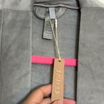 SKIMS  by Kim Kardashian Velour Fleece Wrap Short Robe SMOKE size small NWT Photo 7