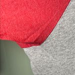 Simply Southern  Raglan Baseball Tee “Oh Christmas Tree” Truck Gray/Red Size XXL Photo 6