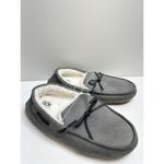 Nordstrom  Rack Slippers Womens Size Large Faux Fur Gray Slip On Style Photo 2