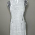 BP BRASS PLUM Womens Henley Button Down V-Neck Tank Top Tunic White Size XS Photo 1