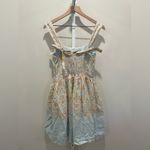 Peter Som  X RTR Blue Floral Belted Dress Size 6 Photo 11