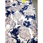 Juniper Lime Floral Pineapple Print Shorts Sz 10 Pink & Blue Golf Pickleball Photo 1