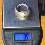 Natural Ethiopian Opal Sterling Silver Ring Size 10 Photo 8