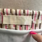 Fit and Flare Asymmetrical Midi Skirt with Tulle Pink Size undefined Photo 9