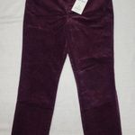 Gloria Vanderbilt Amanda original slimming jeans corduroy W32'' x L35'' Purple Size 32 Photo 0